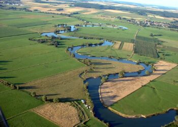 Determining the origin of pollutants across management boundaries: Meuse river example